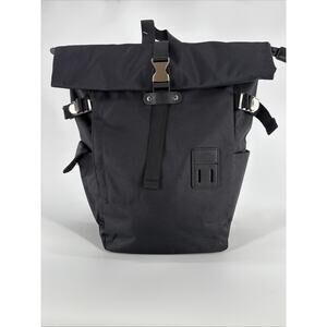 HARVEST LABEL Connect Arctic Black Rolltop 2.0 Backpack